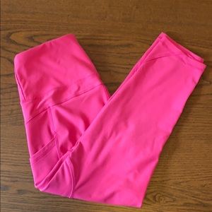 Gottex Pink Yoga Crop Pants